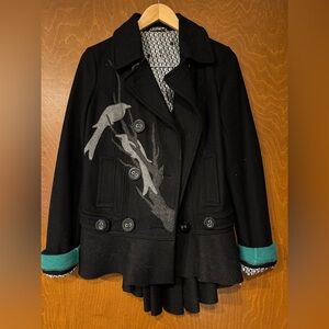 Beautiful custom design peacoat S